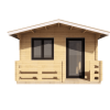 FGT-155 Small Cabin Kit With Bedroom, Bathroom and Kitchen (280sqft)