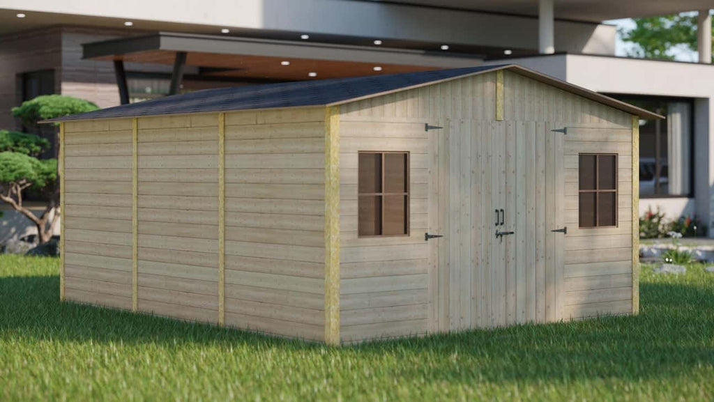 KLO-540 Log Cabin Kit (215 sq ft)