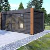 Sandwich Panel Mobile Office Rotterdam, 18 m² - siphouse