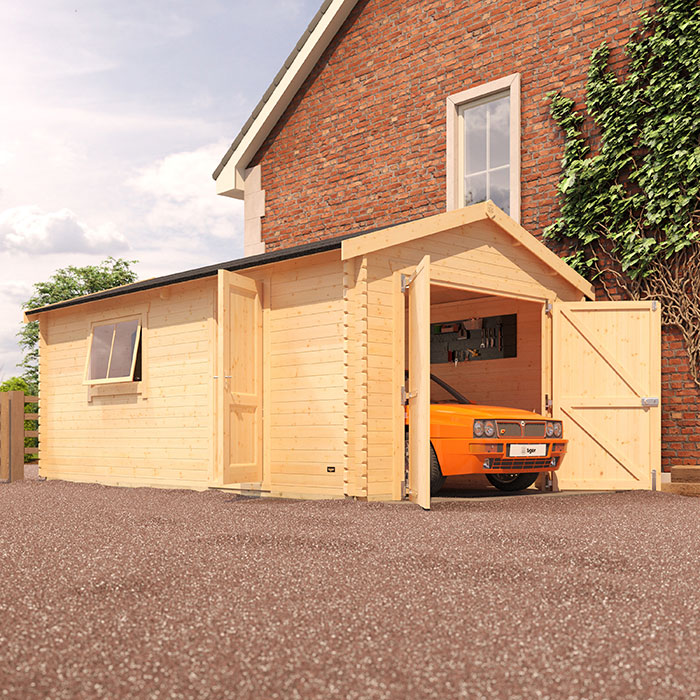 The Malayan Garage | 44mm Log Cabin