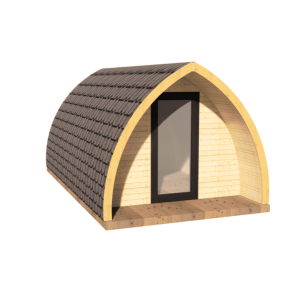 UBJ-005 Small Cabin Kit Home (194 sq ft)